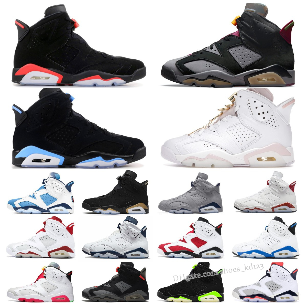 High Basketball Shoes Jumpman designer Electric Maroon 6 6s Mens Midnight Navy Sport Blue Hare unc Bordeaux DMP Carmine Bulls Oreo Black Infrared Sports sneakers, Bubble column
High Basketball Shoes Jumpman designer Electric Maroon 6 6s Mens Midnight Navy Sport Blue Hare unc Bordeaux DMP Carmine Bulls Oreo Black Infrared Sports sneakers, Bubble column