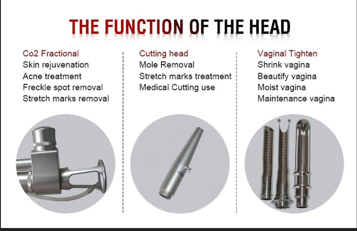 4D Clinical Medical CO2 Fractional Laser Treatment Equipment 60W RF Tube Skin Resurfacing Machine Laser Beauty Device