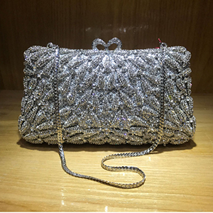 Evening Bags Women green purple Crystal Handbags Purse Bridal Wedding Party Day Clutches cocktail Prom banquet evening bags clutch purse red 220908