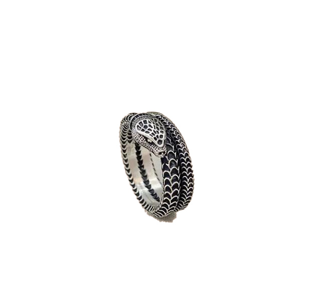 Couple Rings Gujia 925 silver double Gletter classic spirit snake couple ring retro done old closed mouth Thai silver carving domineering men ring
Couple Rings Gujia 925 silver double Gletter classic spirit snake couple ring retro done old closed mouth Thai silver carving domineering men ring