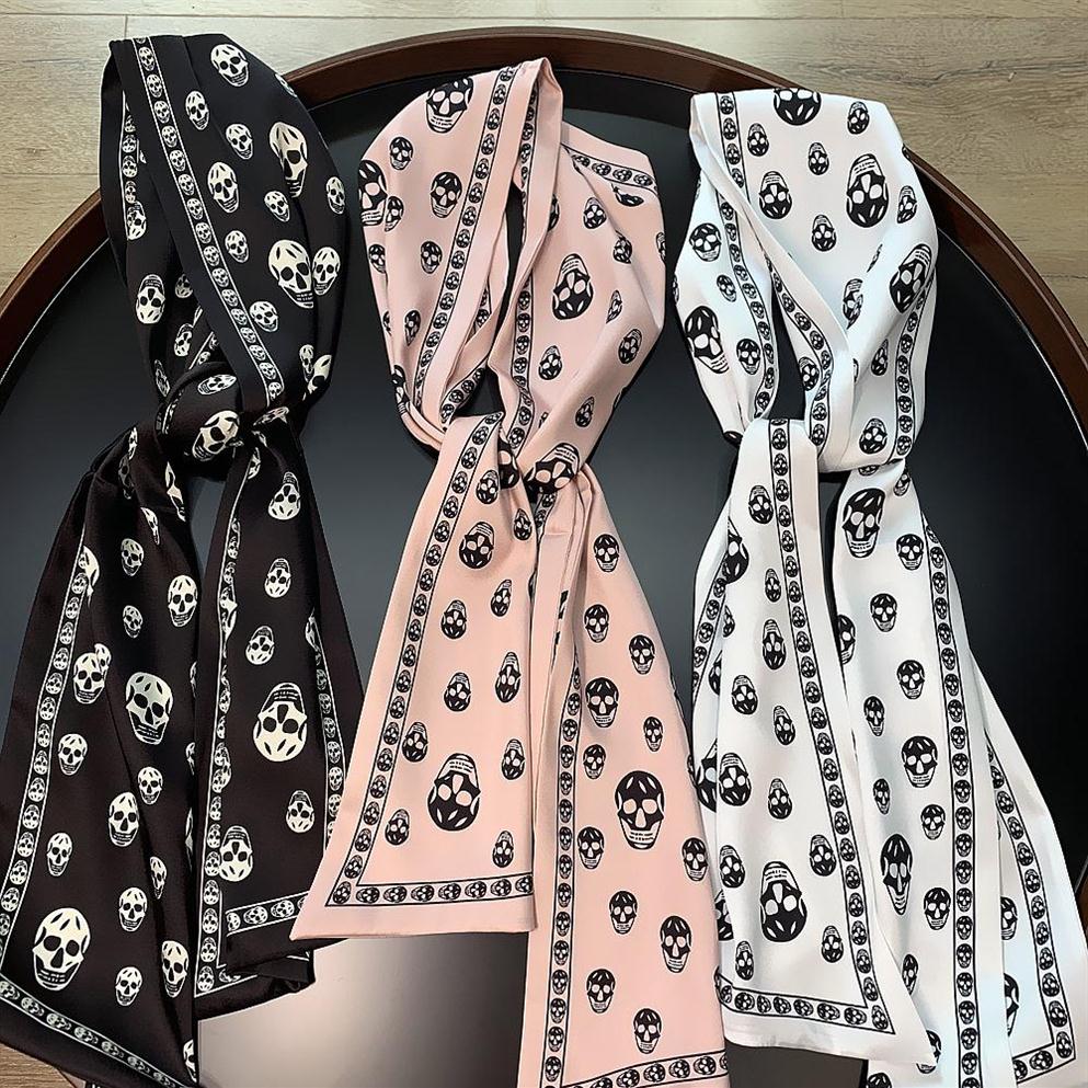 2019 Jimmy Tong Korean version of the new skull double twill Ms ribbon tied bag handle silk scarf long 160CM head ghost wild small sca312S
2019 Jimmy Tong Korean version of the new skull double twill Ms ribbon tied bag handle silk scarf long 160CM head ghost wild small sca312S
