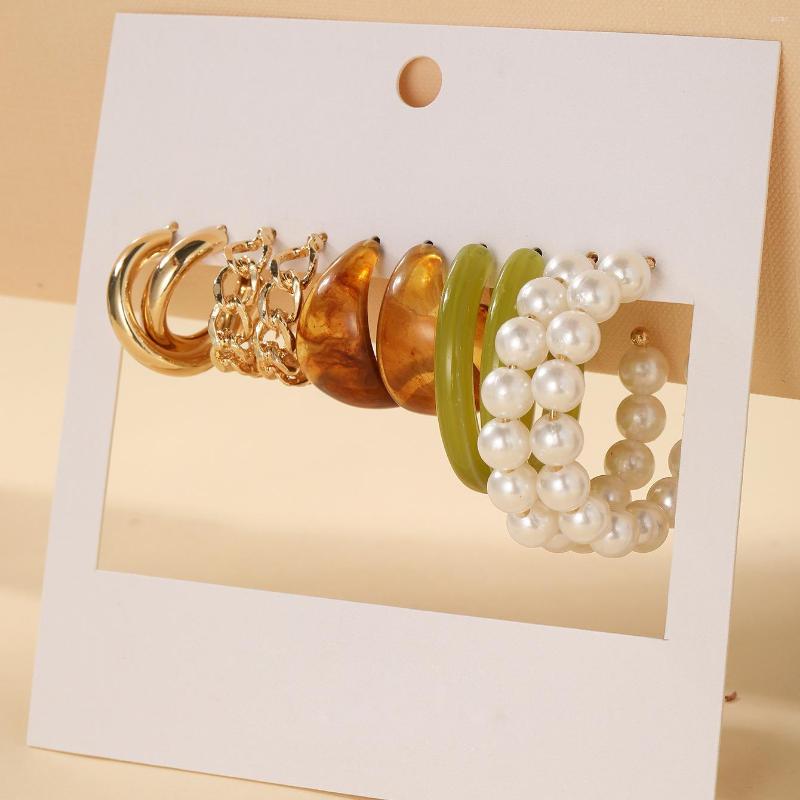 Hoop Earrings Punk Acrylic Resin Set Women Girls Fashion Sweet Colorful Drap Of Party Jewelry
Hoop Earrings Punk Acrylic Resin Set Women Girls Fashion Sweet Colorful Drap Of Party Jewelry