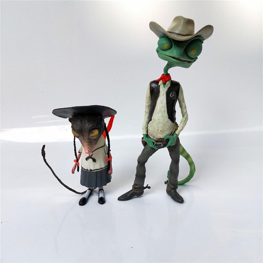 2PCS RANGO MOVIE CHARACTER TOY LIZARD DOLL 7 Action FIGURE Give your child a birthday present206w, Green
2PCS RANGO MOVIE CHARACTER TOY LIZARD DOLL 7 Action FIGURE Give your child a birthday present206w, Green