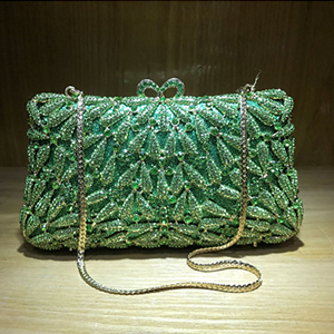 Evening Bags Women green purple Crystal Handbags Purse Bridal Wedding Party Day Clutches cocktail Prom banquet evening bags clutch purse red 220908