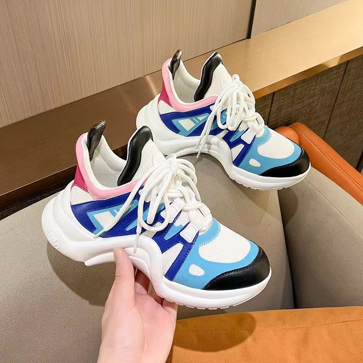 Luxury brand Archlight Casual Shoes B22 women High-quality Arch Bare calf Leather Lace Platform Color Block men's and women's Sneakers Lace box, Color011
Luxury brand Archlight Casual Shoes B22 women High-quality Arch Bare calf Leather Lace Platform Color Block men's and women's Sneakers Lace box, Color011