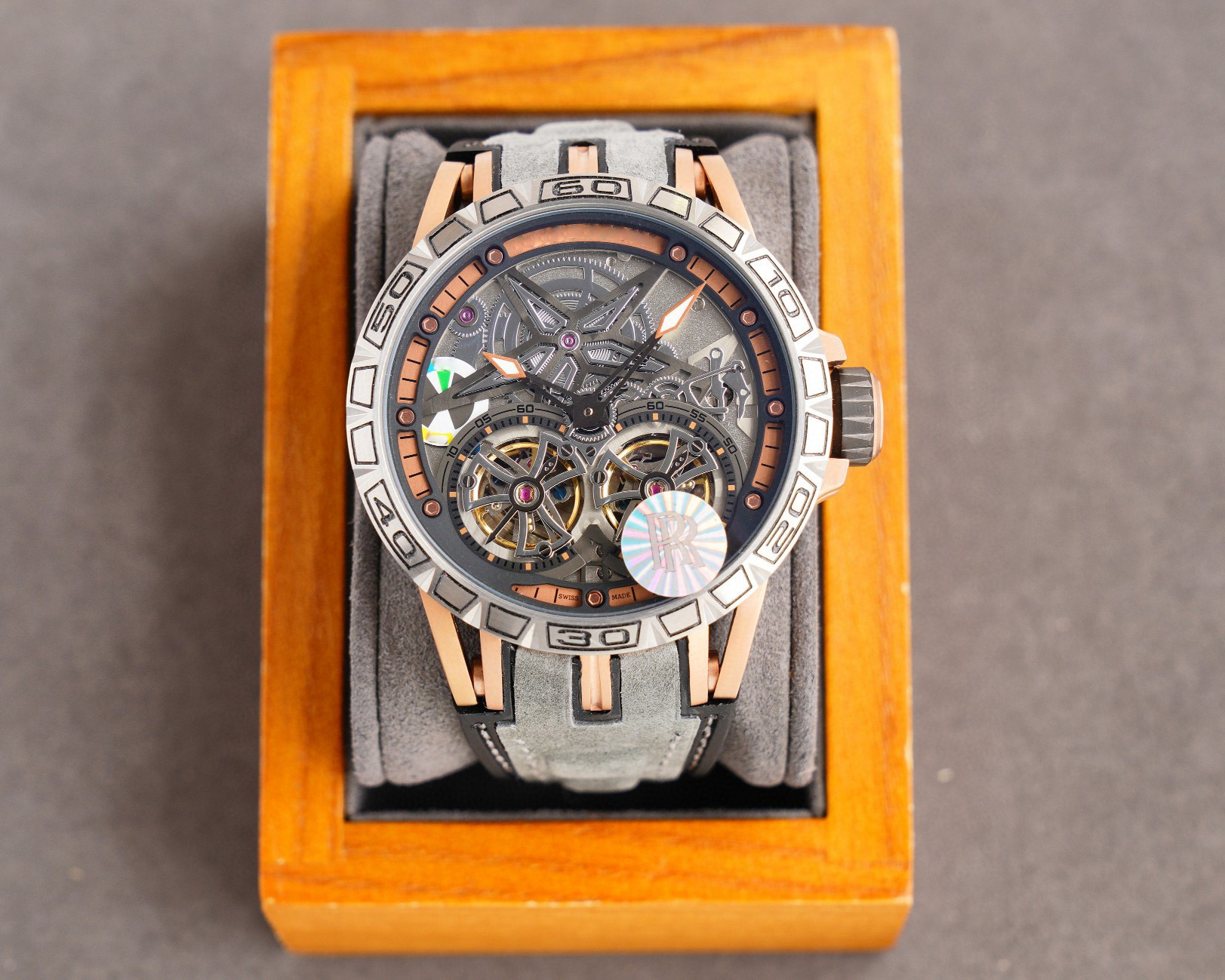 Forsining Double Tourbillon Watch for Man 46mm fully Automatic Mechanical Designer Watchs montre de luxe leather engine Stainless steel Mens Luxury Wristwatch, Carton
Forsining Double Tourbillon Watch for Man 46mm fully Automatic Mechanical Designer Watchs montre de luxe leather engine Stainless steel Mens Luxury Wristwatch, Carton