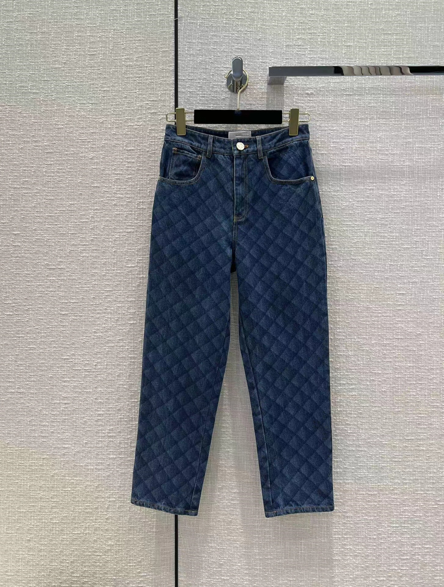 Milan Runway Jeans 2022 New Autumn Winter Fashion Designer Pants Brand Same Style Luxury Women' Pants 0910-3, Picture color
Milan Runway Jeans 2022 New Autumn Winter Fashion Designer Pants Brand Same Style Luxury Women' Pants 0910-3, Picture color