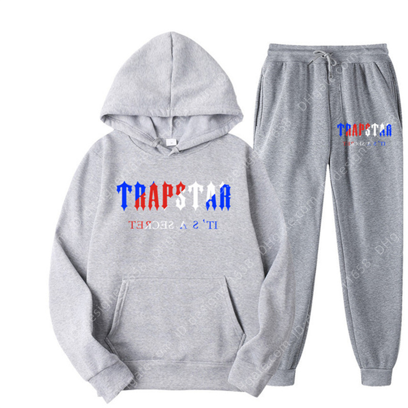 Hoodie Fashionable and Women Trapstar Printed Two piece Men's Clothing Brand Hoodie Trouser Tracksuit, Asian size12
Hoodie Fashionable and Women Trapstar Printed Two piece Men's Clothing Brand Hoodie Trouser Tracksuit, Asian size12