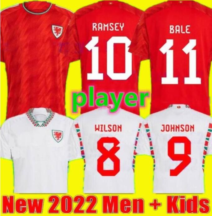 2022 Wales Soccer Jerseys BALE WILSON ALLEN RAMSEY Mens 22 23 world National Team cup Rodon VOKES Home Football Shirt Short Sleeve Adult Uniforms fans player version
2022 Wales Soccer Jerseys BALE WILSON ALLEN RAMSEY Mens 22 23 world National Team cup Rodon VOKES Home Football Shirt Short Sleeve Adult Uniforms fans player version