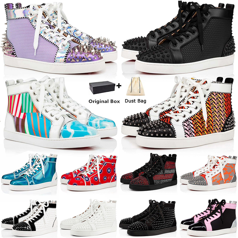 With Box Luxury Loafers Red Bottoms Designer Shoes Platform Sneakers Big Size Us 13 Junior Spikes Mens Womens Casual Shoe Bottoms Flat Trainers Eur 36-47, B23 
With Box Luxury Loafers Red Bottoms Designer Shoes Platform Sneakers Big Size Us 13 Junior Spikes Mens Womens Casual Shoe Bottoms Flat Trainers Eur 36-47, B23