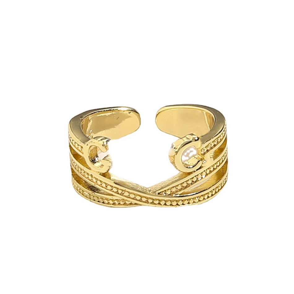Highly Quality Designer Rings Women Love Charms Wedding Supplies 18K Gold Plated Copper Finger Adjustable Ring Luxury Accessories
Highly Quality Designer Rings Women Love Charms Wedding Supplies 18K Gold Plated Copper Finger Adjustable Ring Luxury Accessories