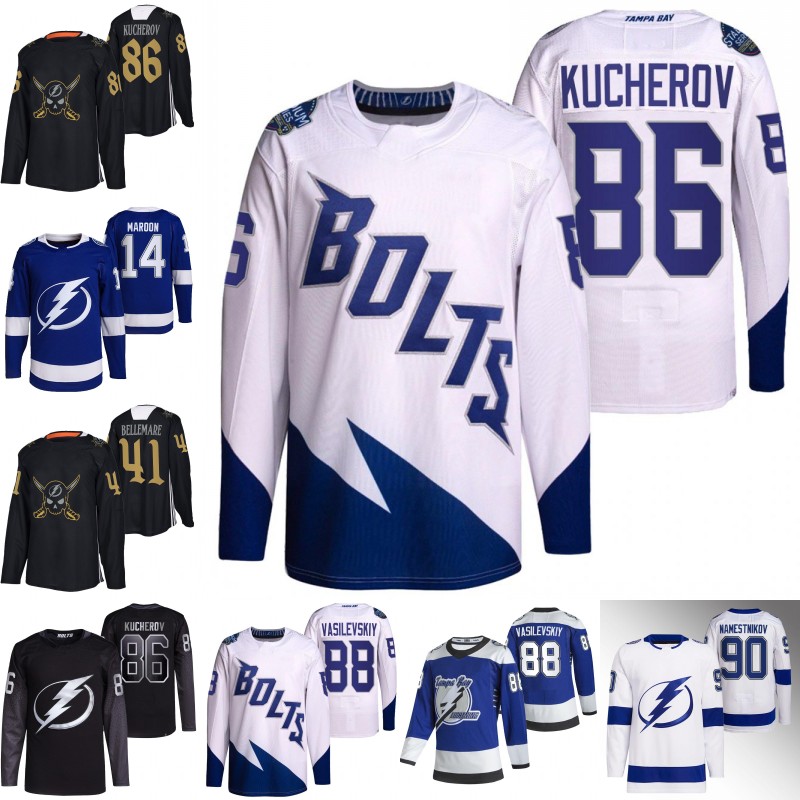 Tampa Bay 2022 Stadium Series Jersey Lightning Andrei Vasilevskiy Nikita Kucherov Victor Hedman Steven Stamkos Mikhail Sergachev Callan Foote Gabriel Fortier, Black
Tampa Bay 2022 Stadium Series Jersey Lightning Andrei Vasilevskiy Nikita Kucherov Victor Hedman Steven Stamkos Mikhail Sergachev Callan Foote Gabriel Fortier, Black