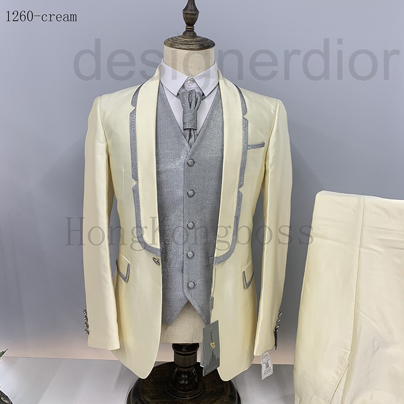 Men's Suits & Blazers designer three piece suit stage wedding banquet men's sequins men D2F3, 2# packing bag
Men's Suits & Blazers designer three piece suit stage wedding banquet men's sequins men D2F3, 2# packing bag