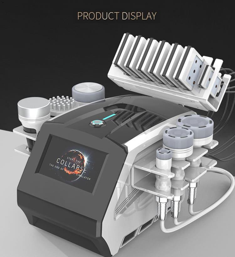 7 In 1 40K/80K Slimming Machine Multifunctional Rf Vacuum Cavitation System Ultrasonic Lipo Laser Pads Body Contouring Machines
7 In 1 40K/80K Slimming Machine Multifunctional Rf Vacuum Cavitation System Ultrasonic Lipo Laser Pads Body Contouring Machines