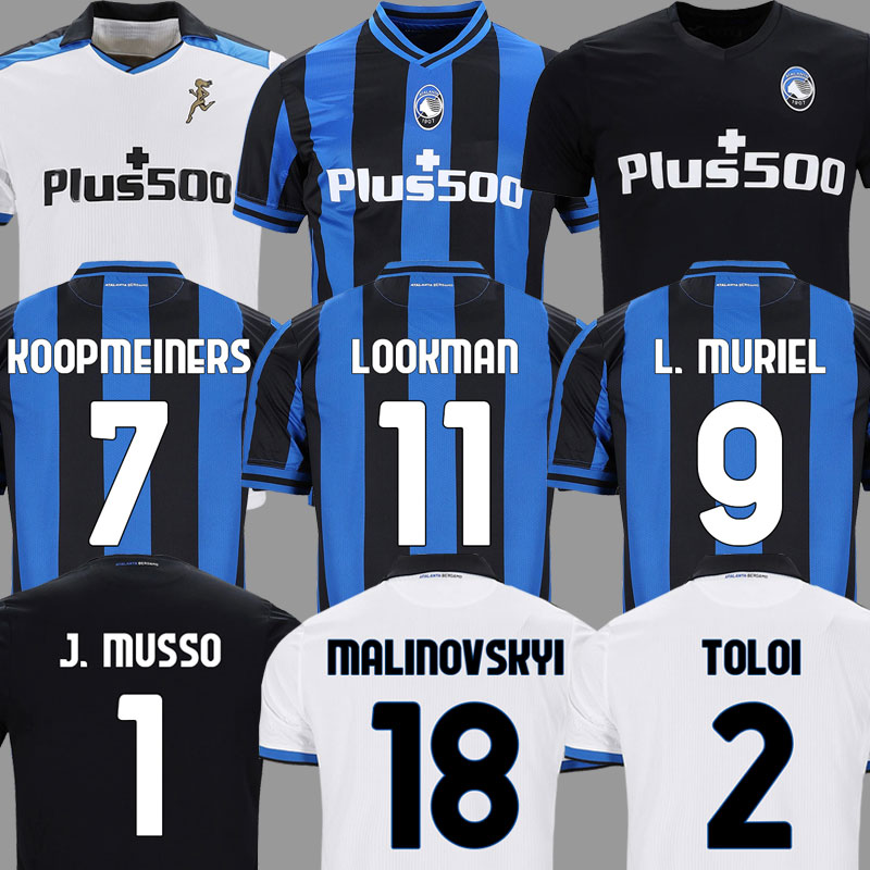 Atalanta FC Soccer Jerseys LOOKMAN 2022 2023 MURIEL ILICIC DE ROON DUVAN ATA BC Bergamasca maglia da calcio Men kids kit 23 Football Shirts Uniforms, Third
Atalanta FC Soccer Jerseys LOOKMAN 2022 2023 MURIEL ILICIC DE ROON DUVAN ATA BC Bergamasca maglia da calcio Men kids kit 23 Football Shirts Uniforms, Third