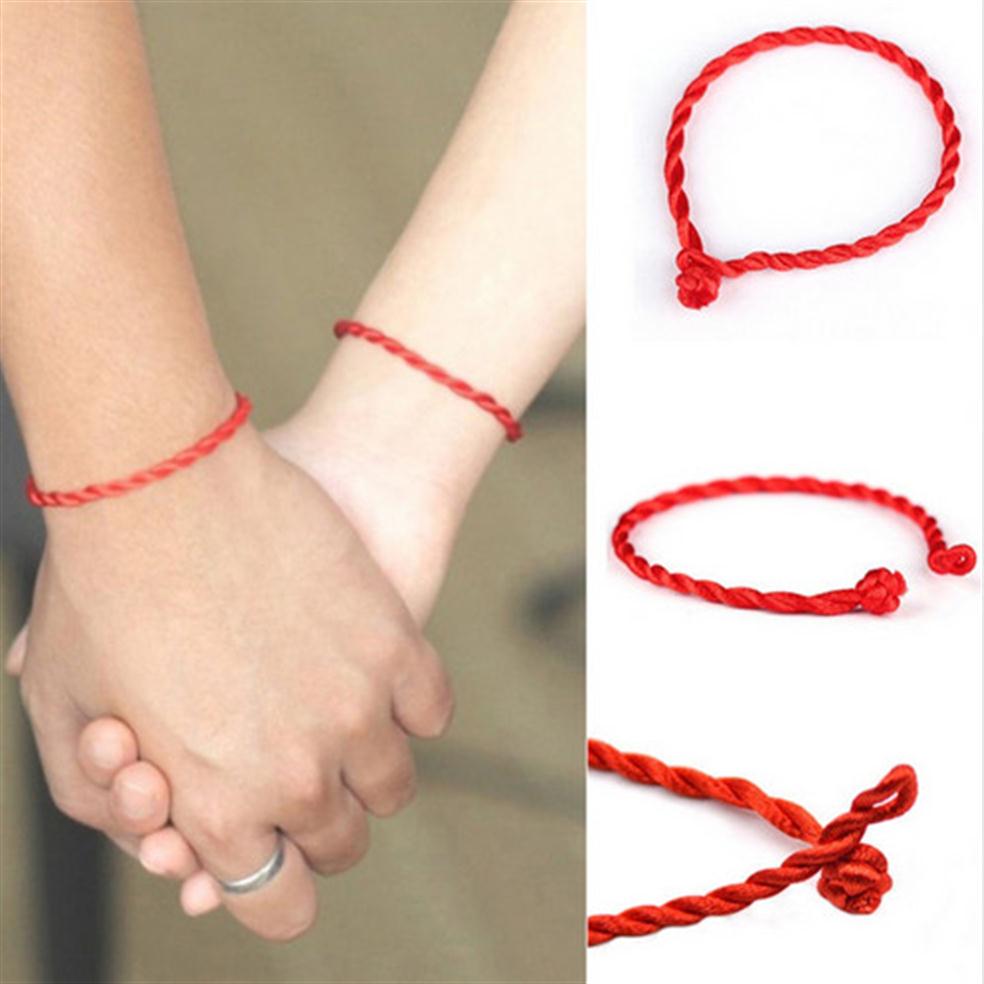 100PCS lot Fashion Red Thread String Bracelet Lucky Red Green Handmade Rope Bracelet for Women Men Jewelry Lover247V
100PCS lot Fashion Red Thread String Bracelet Lucky Red Green Handmade Rope Bracelet for Women Men Jewelry Lover247V