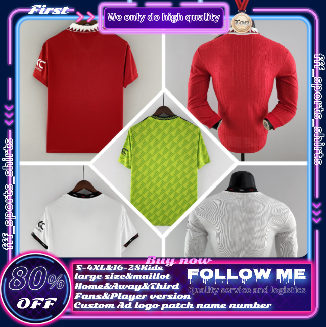 Manchester Utd 22 23 Man UTDs soccer jersey ANTONY football shirt 2022 2023 RASHFORD SANCHO ERIKSEN FRED CASEMIR fans player S-4XL maillot men kids suit Jesery T-shirt, 22 23 away player epl
Manchester Utd 22 23 Man UTDs soccer jersey ANTONY football shirt 2022 2023 RASHFORD SANCHO ERIKSEN FRED CASEMIR fans player S-4XL maillot men kids suit Jesery T-shirt, 22 23 away player epl