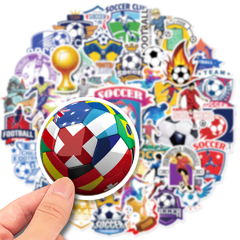 2022 Qatar world cup Sticker Phone Laptop Skateboard Car Stickers Pack for Luggage Guitar Helmet Sticker