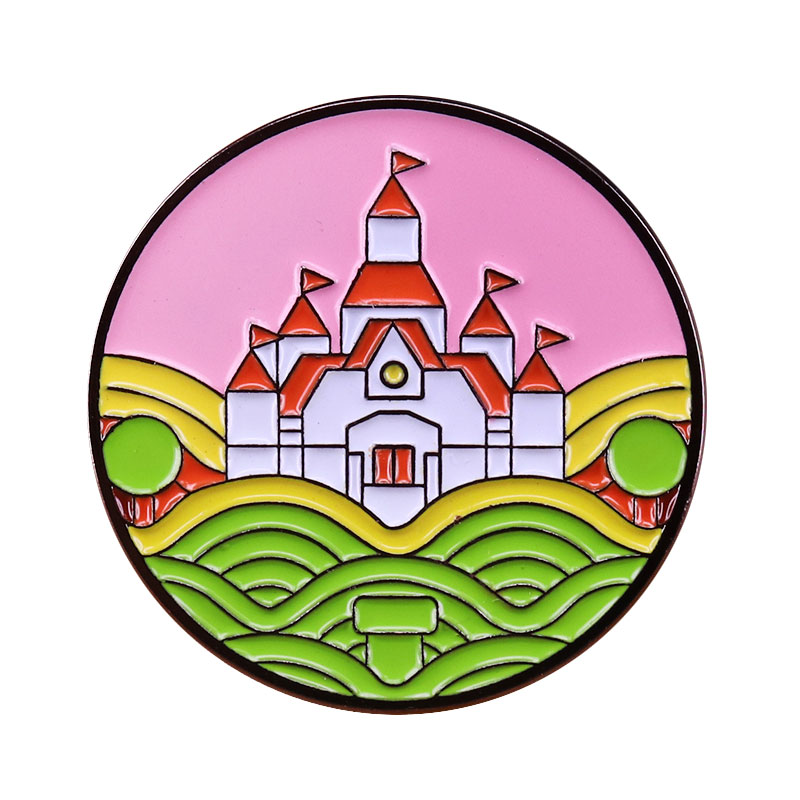 Other Fashion Accessories Mushroom Kingdom Castle Enamel Pin Round Button Badge Classic Game Fans Magical Decor
Other Fashion Accessories Mushroom Kingdom Castle Enamel Pin Round Button Badge Classic Game Fans Magical Decor