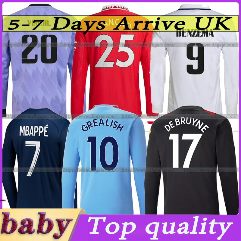 2022 Long sleeve Soccer Jersey 22 23 Real Madrids psgs MANS UTD CFC LVP Barcelonas football shirt, 22/23 long sleeve
2022 Long sleeve Soccer Jersey 22 23 Real Madrids psgs MANS UTD CFC LVP Barcelonas football shirt, 22/23 long sleeve