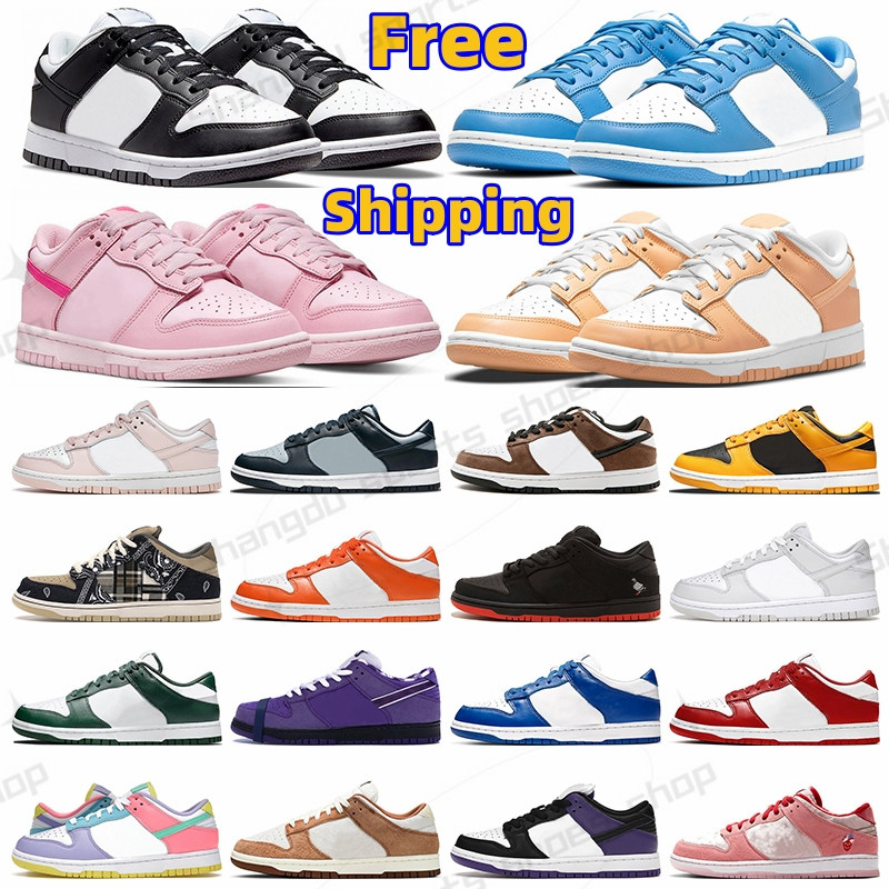 Triple Pink Panda men women running shoes Rose Whisper UNC trainers sports sneakers, 19