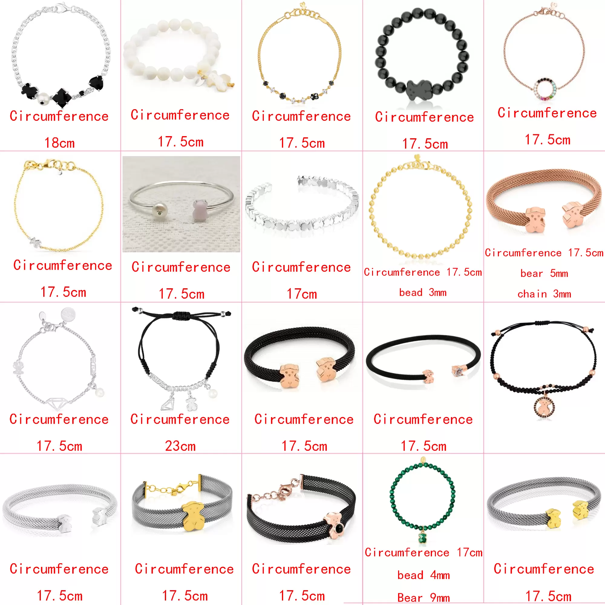 New Authentic Popular 100% 925 Sterling Silver High Quality Classic Cute Bear Temperament Fashion Bracelet Fashion Ladies Jewelry Factory Wholesale
New Authentic Popular 100% 925 Sterling Silver High Quality Classic Cute Bear Temperament Fashion Bracelet Fashion Ladies Jewelry Factory Wholesale