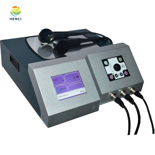 2022 448KHz Diatherapy Body Shaping Machine RET CET Tecar Therapy Face Lift Pain Relief Body Detox