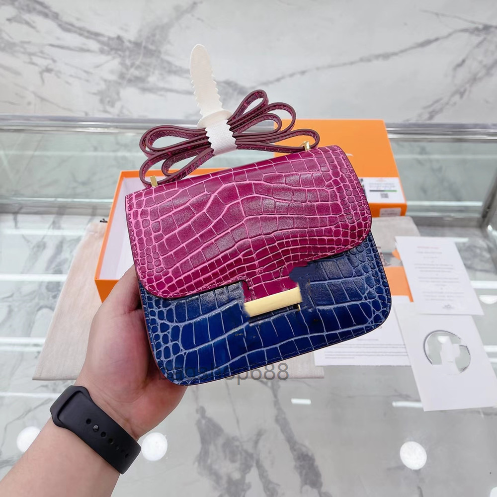 designer bags New Fashion Ladies Bag Crocodile Pattern Colorblock Leather Shoulder Bags H Buckle Small Square Bag Premium Women Messenger Ha, Pink&yellow
designer bags New Fashion Ladies Bag Crocodile Pattern Colorblock Leather Shoulder Bags H Buckle Small Square Bag Premium Women Messenger Ha, Pink&yellow