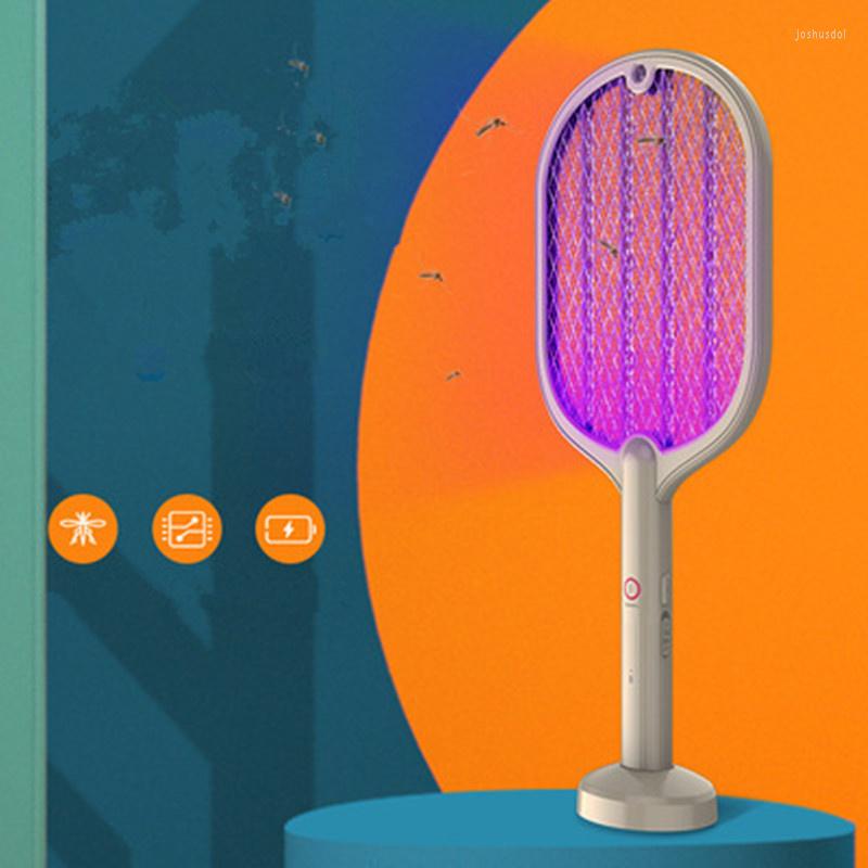 Smart Automation Modules Intelligent Household 2In1 Electric Mosquito Swatter USB Recharg Eable Bug Zapper Trap Killer Lamp