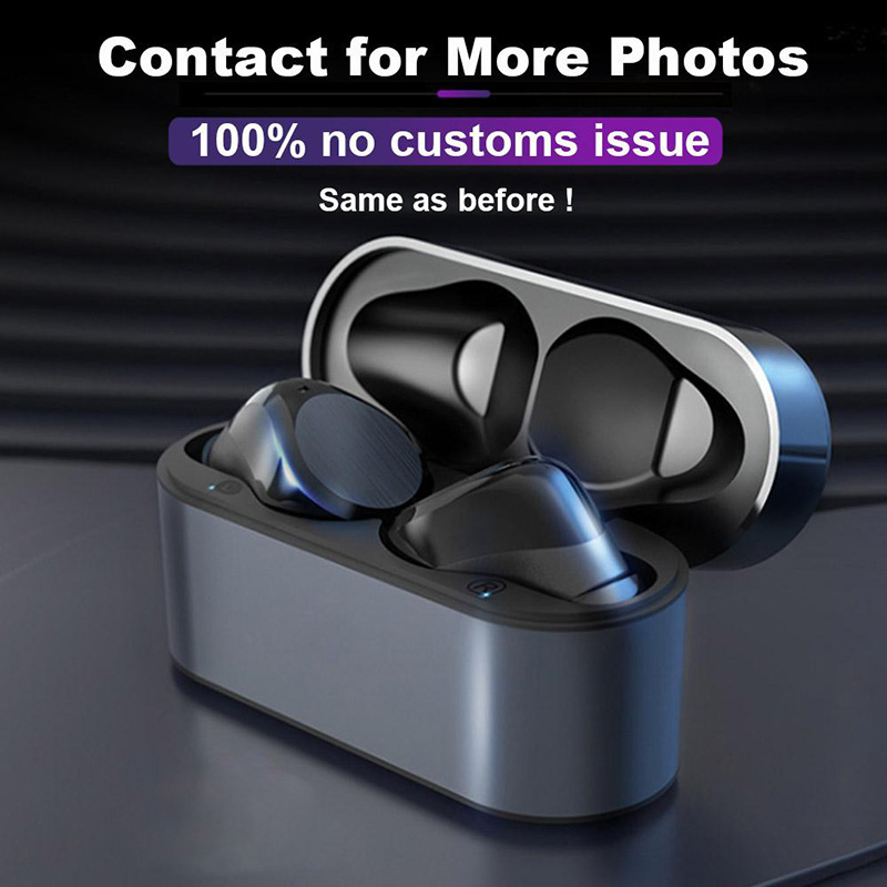 Wireless earphones earphone chip transparency metal renaming GPS wireless charging bluetooth headphones ear detection for mobile phone smartphones, White
Wireless earphones earphone chip transparency metal renaming GPS wireless charging bluetooth headphones ear detection for mobile phone smartphones, White