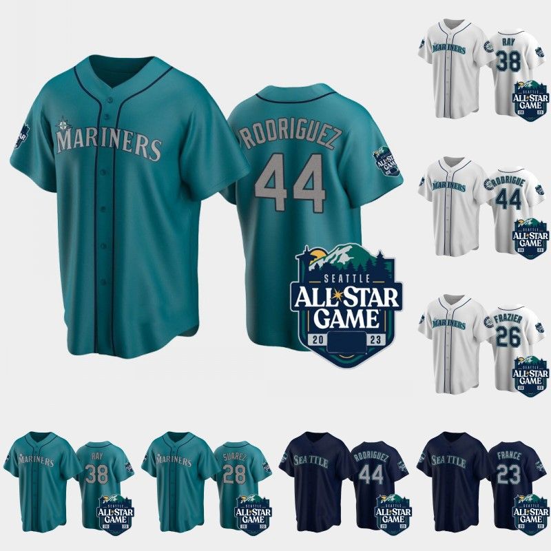 Seattle Jersey 44 Julio Rodriguez Mariner 2023 All-Star Game Adam Frazier Eugenio Suarez Paul Sewald Robbie Ray Diego Castillo Ty France Carlos Santana Jesse Winker, 38 robbie ray
Seattle Jersey 44 Julio Rodriguez Mariner 2023 All-Star Game Adam Frazier Eugenio Suarez Paul Sewald Robbie Ray Diego Castillo Ty France Carlos Santana Jesse Winker, 38 robbie ray