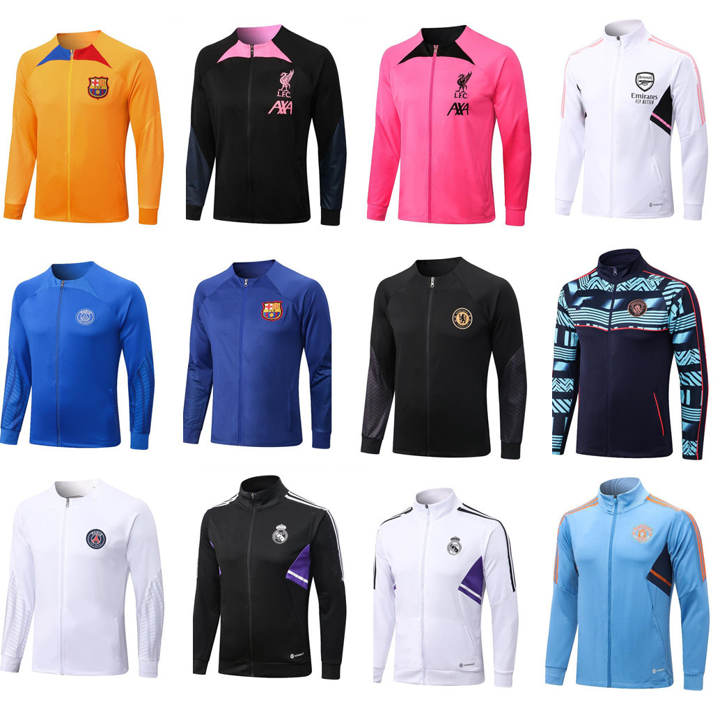 2022 2023 Real Madrids TRACKSUIT set TRAINING suit 22/23 Barcelona football jacket PSGs chandal futbol survetement
2022 2023 Real Madrids TRACKSUIT set TRAINING suit 22/23 Barcelona football jacket PSGs chandal futbol survetement