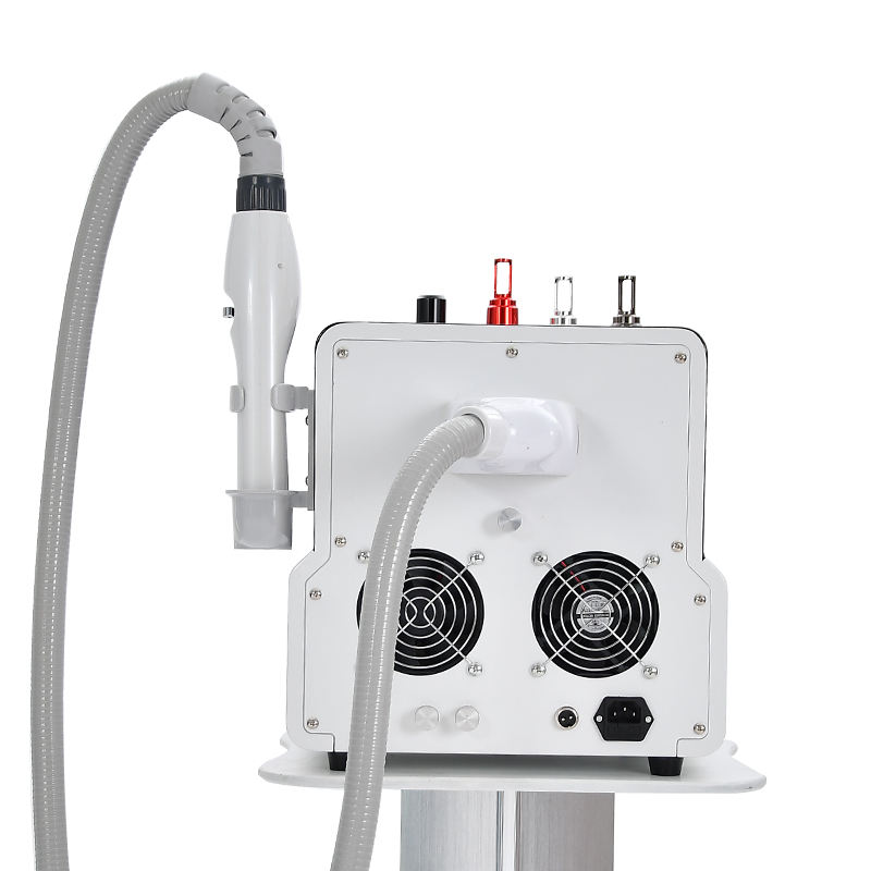 Portable Picosecond Q Switch ND YAG Laser 532Nm 755Nm 1064Nm 1320Nm Lazer Tattoo Removal Eyebrow Washing Skin Rejuvenation Whitening Machine