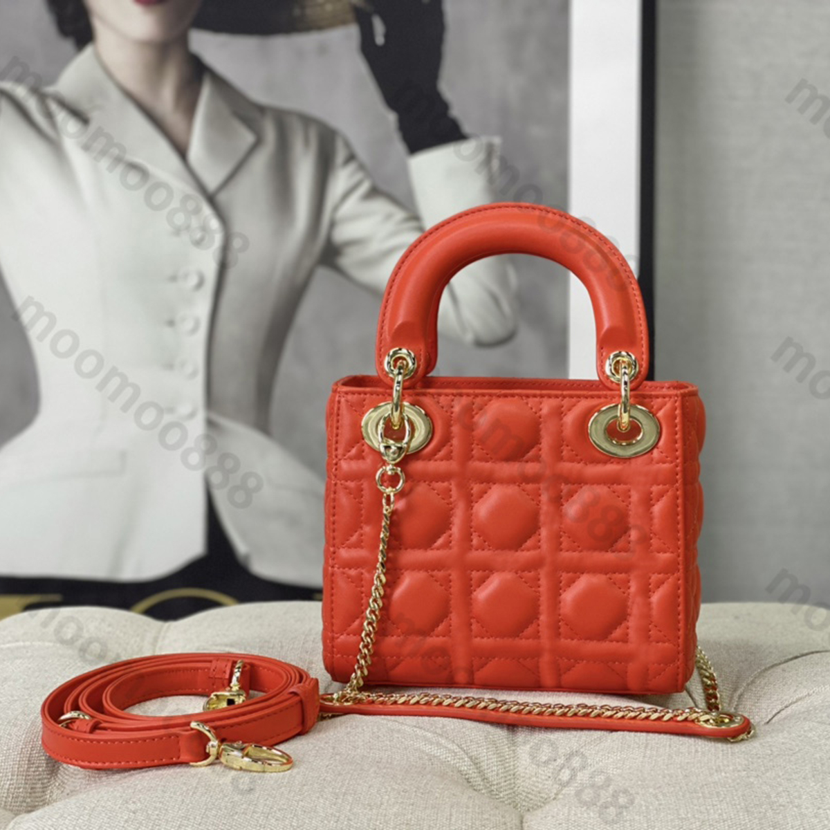 10A Top Tier Mirror Quality Mini Lady Bag 17CM Real Leather Lambskin Cannage Quilted Flap Purse Luxury Designer Womens Shoulder Black Strap Box Gold Chain Bag Handbag, Upload pics to contact us
10A Top Tier Mirror Quality Mini Lady Bag 17CM Real Leather Lambskin Cannage Quilted Flap Purse Luxury Designer Womens Shoulder Black Strap Box Gold Chain Bag Handbag, Upload pics to contact us