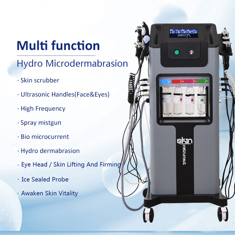 Jet Peel Machine 2025 Anti Aging And Wrinkles Skin Care Set Microneedle Electroporationhydra