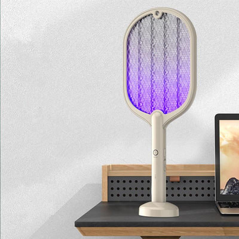 Smart Automation Modules Intelligent Household 2In1 Electric Mosquito Swatter USB Recharg Eable Bug Zapper Trap Killer Lamp