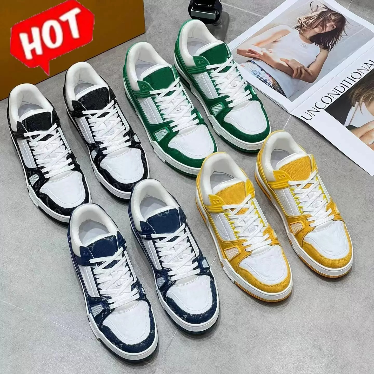 Casual Shoes for womans mens Trainer men sneakers Since 1854 designer shoes black White green blue denim leather New arrive sneaker size 35-45 RX121, 30
Casual Shoes for womans mens Trainer men sneakers Since 1854 designer shoes black White green blue denim leather New arrive sneaker size 35-45 RX121, 30