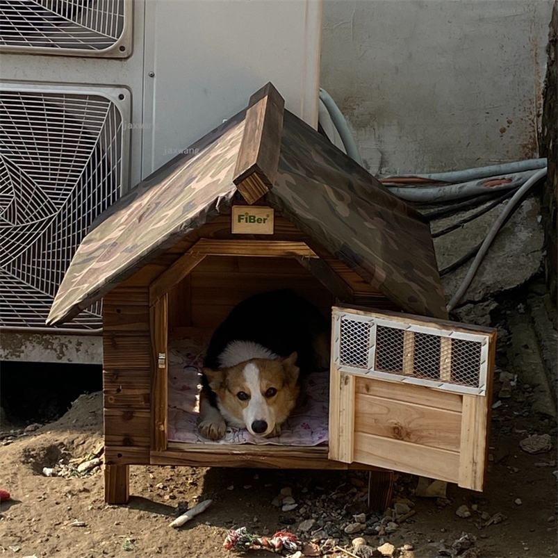 kennels pens Four Seasons General Pets Houses Rainproof Dog Kennels Outdoor Solid Wood Large Dogs Villa Nest Luxury Garden Courtyard Cat Cage 220912, Black
kennels pens Four Seasons General Pets Houses Rainproof Dog Kennels Outdoor Solid Wood Large Dogs Villa Nest Luxury Garden Courtyard Cat Cage 220912, Black