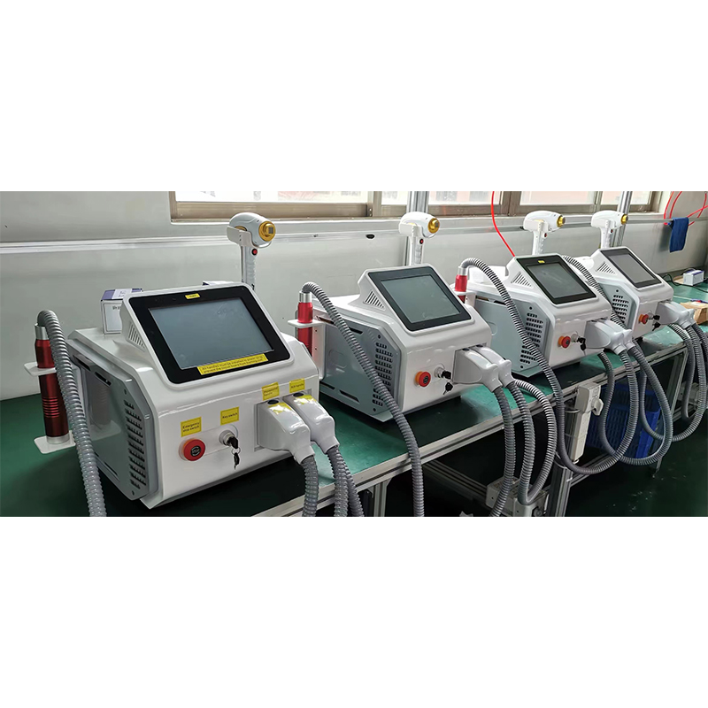 Diode Laser Hair Removal Machine Semiconductor Lazer Picosecond Tattoo Removal Q-switch Nd Yag Skin Rejuvenation Black Doll Treatment 808nm