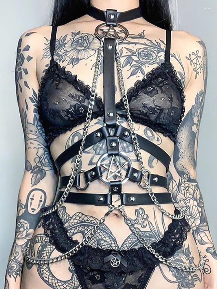 Belts Goth Grunge Pentagram Chain Women Punk Sexy Y2k Harness Female Streetwear Emo Alternative Clothing Gothic Accessories 2022, Black
Belts Goth Grunge Pentagram Chain Women Punk Sexy Y2k Harness Female Streetwear Emo Alternative Clothing Gothic Accessories 2022, Black