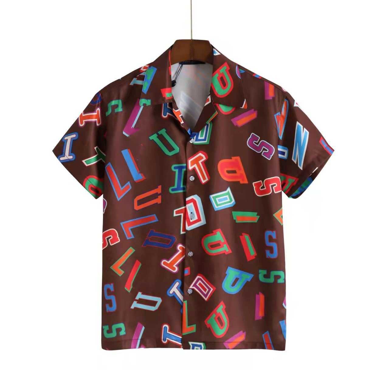 2022 Mens Summer Designer Shirts Fashion Hawaii Floral Print Casual Slim Fit Short Sleeve Beach Clothing Sa7h
2022 Mens Summer Designer Shirts Fashion Hawaii Floral Print Casual Slim Fit Short Sleeve Beach Clothing Sa7h