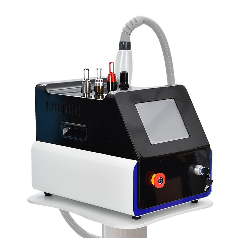 Portable Picosecond Q Switch ND YAG Laser 532Nm 755Nm 1064Nm 1320Nm Lazer Tattoo Removal Eyebrow Washing Skin Rejuvenation Whitening Machine