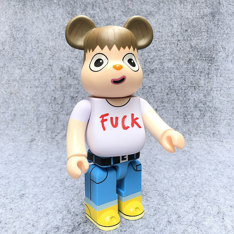 New 400% Bearbrick Action & Toy Figures 28cm Javier Calleja Big Eye Limited Collection Fashion Accessories Medicom Toys