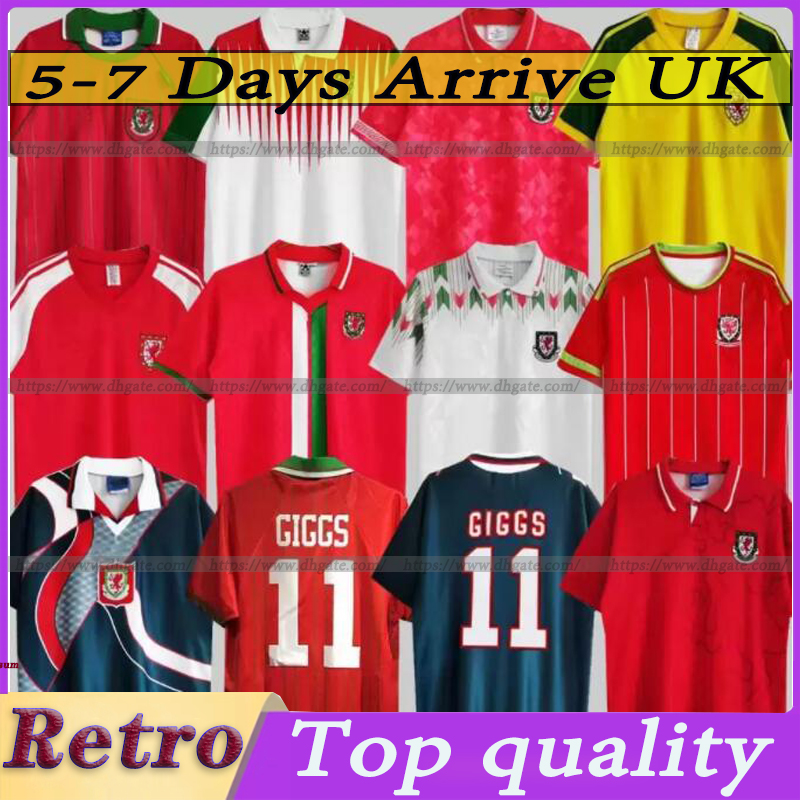 Wales retro soccer jersey Giggs BALE Hughes Saunders Rush Speed vintage classic football shirt, 92/94
Wales retro soccer jersey Giggs BALE Hughes Saunders Rush Speed vintage classic football shirt, 92/94