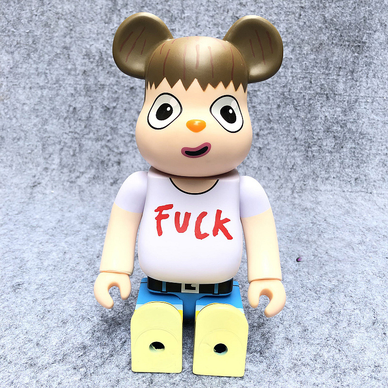 New 400% Bearbrick Action & Toy Figures 28cm Javier Calleja Big Eye Limited Collection Fashion Accessories Medicom Toys