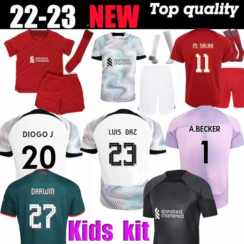 22 23 Soccer jersey 2022 2023 Carvalho Mohamed Diogo KEITA Luis DIaz football kids kit uniforms Minamino Alexander Arnold DARWIN Alisson goalkeeper
22 23 Soccer jersey 2022 2023 Carvalho Mohamed Diogo KEITA Luis DIaz football kids kit uniforms Minamino Alexander Arnold DARWIN Alisson goalkeeper