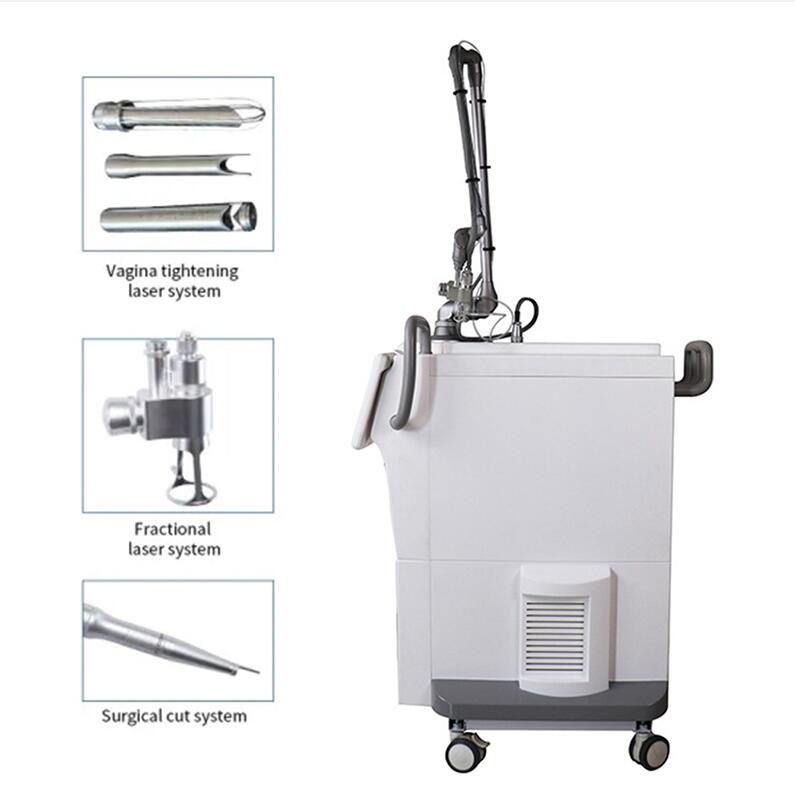 4D Co2 Fractional laser Skin resurfacing Scars wrinkles Removal Vagina Stick Vaginal Tightening Acne Scar Removal Skins Rejuvenation Machine