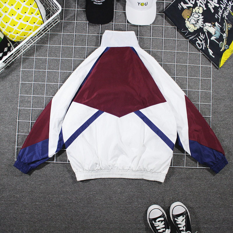 Mens Jackets Hip Hop Patchwork Varsity Jacket Men Women Thin Harajuku Streetwear Windbreaker Coat Spring Autumn Vintage Loose College Jackets 220912
