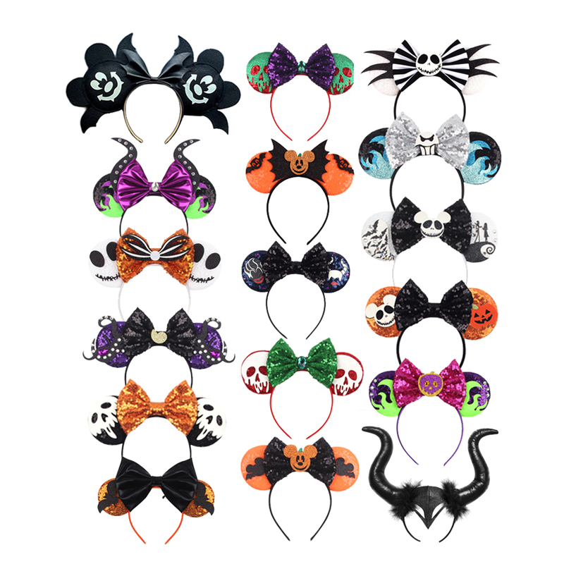 Hair Accessories Halloween Ears Headband Sequins 5" Bow Festival Party Cosplay band Women Gift Kids 220909, As picture 37
Hair Accessories Halloween Ears Headband Sequins 5" Bow Festival Party Cosplay band Women Gift Kids 220909, As picture 37