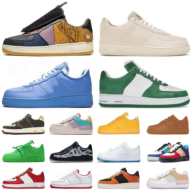 Designer 1 One Low Basketball Shoes Men Women Virgil Ablohs Skeleton Cactus Jack Mca Black White University Gold UV Reactive Raiders Sneakers Trainers Outdoor, C16 36-45
Designer 1 One Low Basketball Shoes Men Women Virgil Ablohs Skeleton Cactus Jack Mca Black White University Gold UV Reactive Raiders Sneakers Trainers Outdoor, C16 36-45
